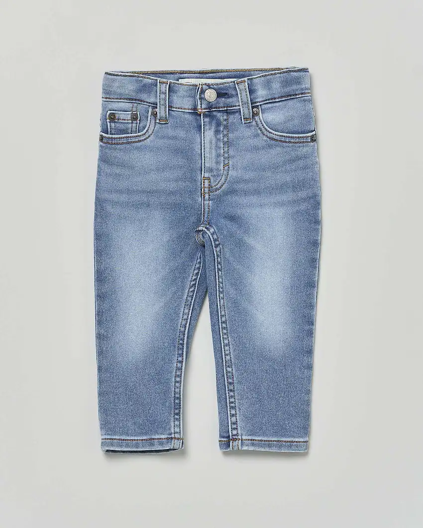 Jeans Levi's 514 straight lavaggio chiaro stone washed