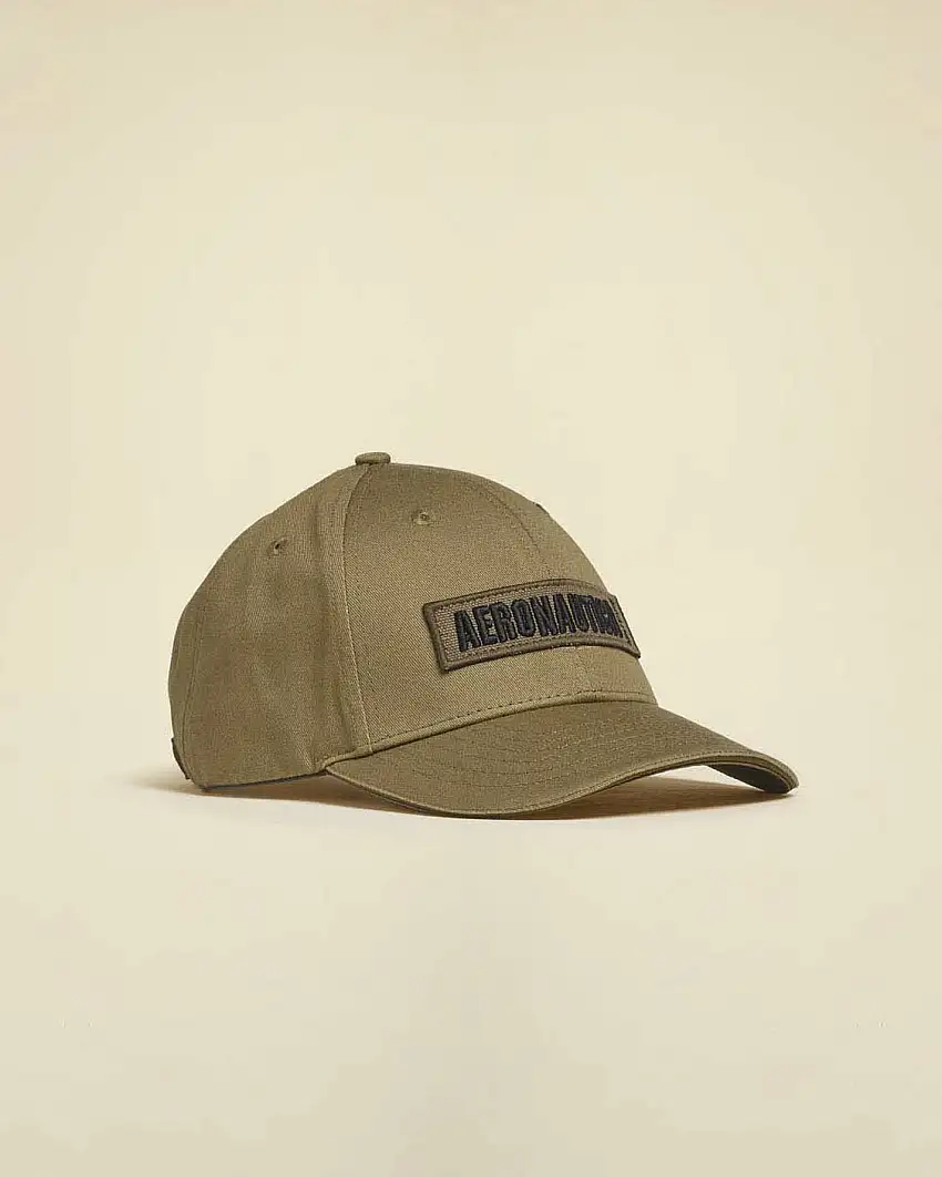 Berretto baseball Aeronautica Militare con frontino e logo ricamato