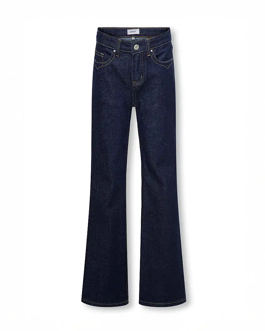 Jeans flare Kids Only blu stile western