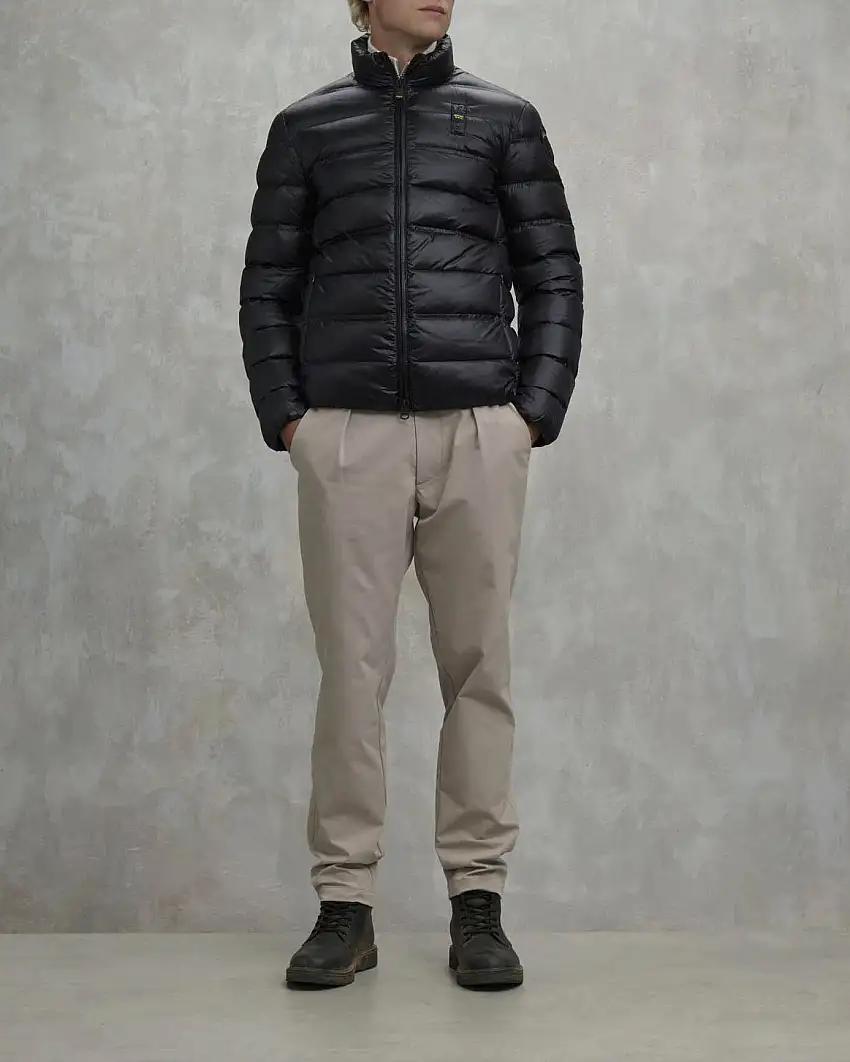 Piumino Belmont Blauer nero senza cappuccio