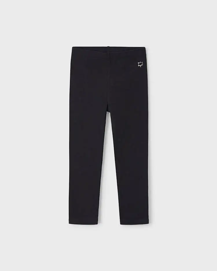 Leggins Maoyral nero in cotone stretch