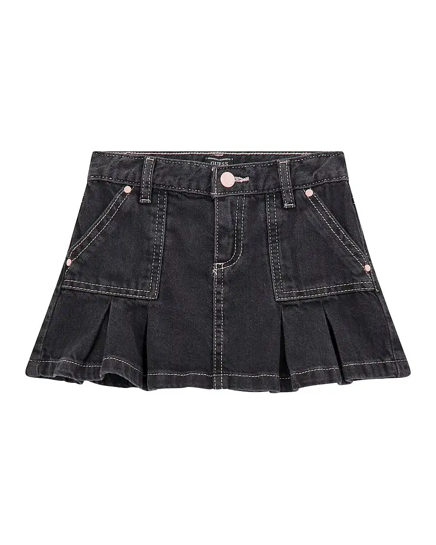 Minigonna Guess nera in denim