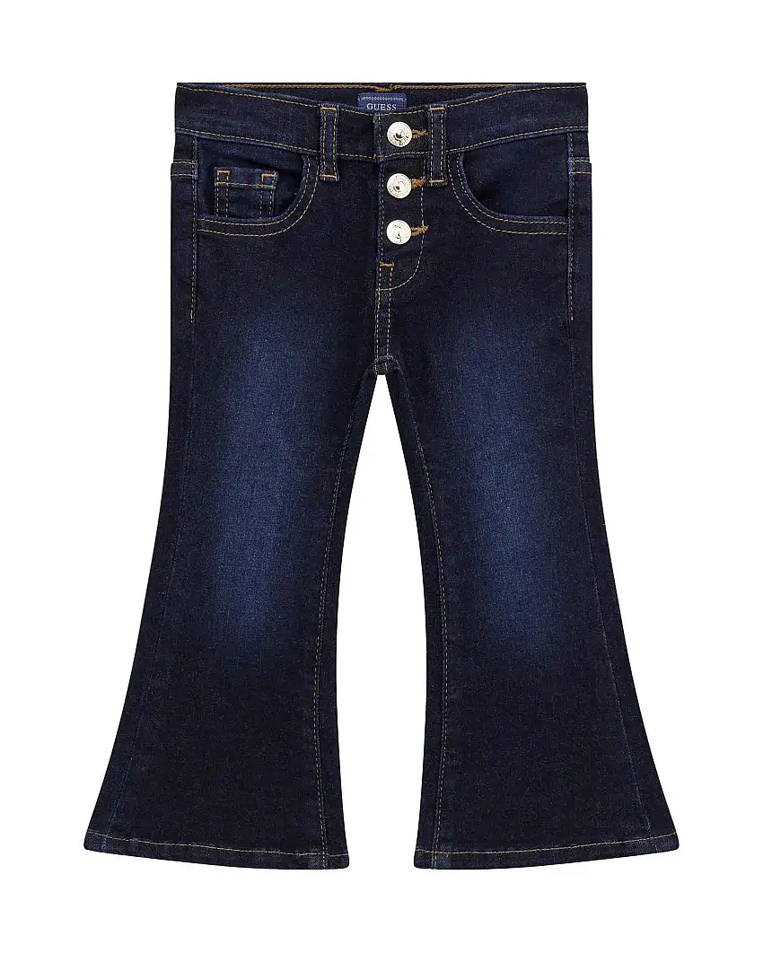 Jeans flare Guess lavaggio scuro stone washed