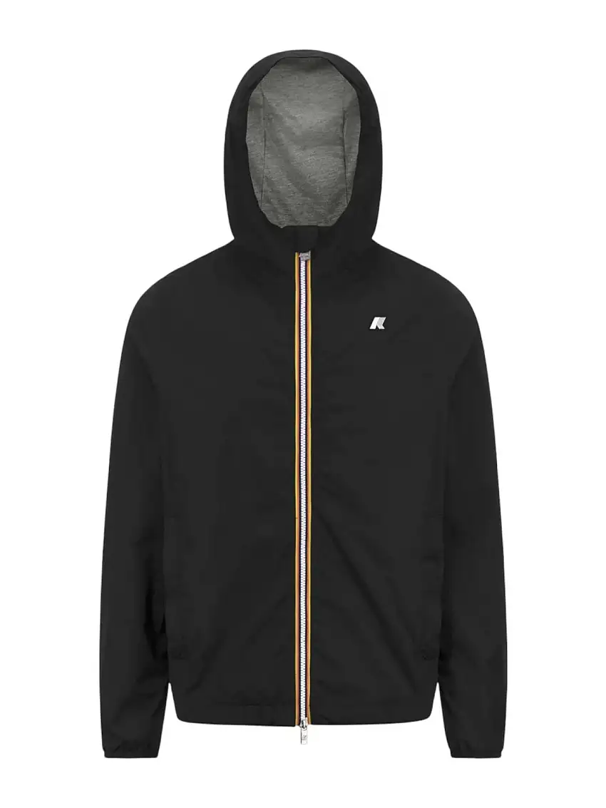 K-WAY Men's jacket Jack stretch nylon jersey K3123UW USY Black