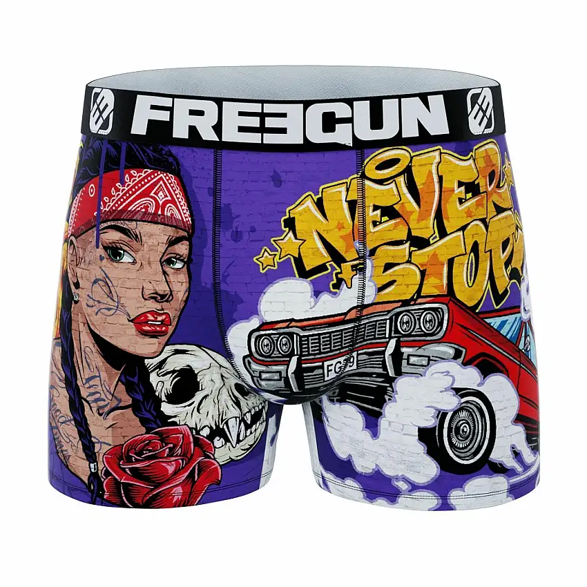 Boxer per bambini Freegun Street Art (x4)