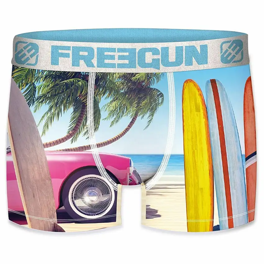 Boxer per bambini Freegun Summer Surf Vibes Cadillac (x2)