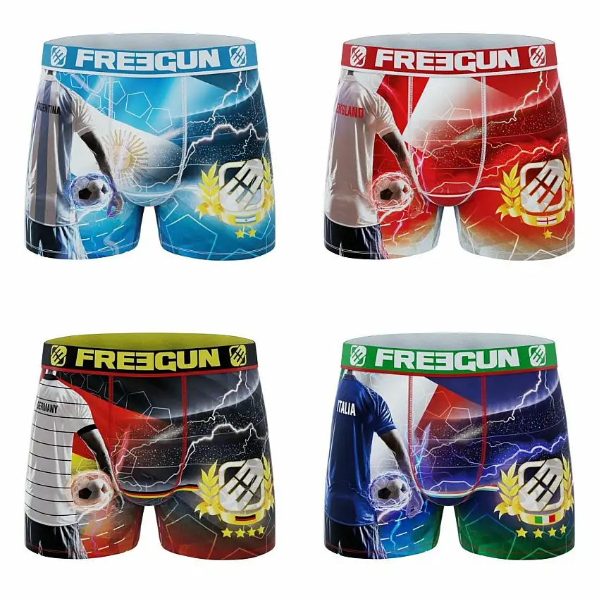 Boxer per bambini Freegun Coupe du Monde (x4)
