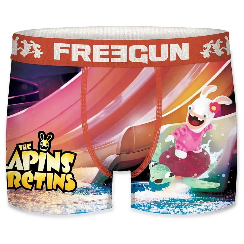 Boxer per bambini Freegun Lapins Crétins Toboggan
