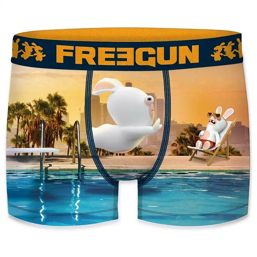 Boxer per bambini Freegun Lapins Crétins Splash