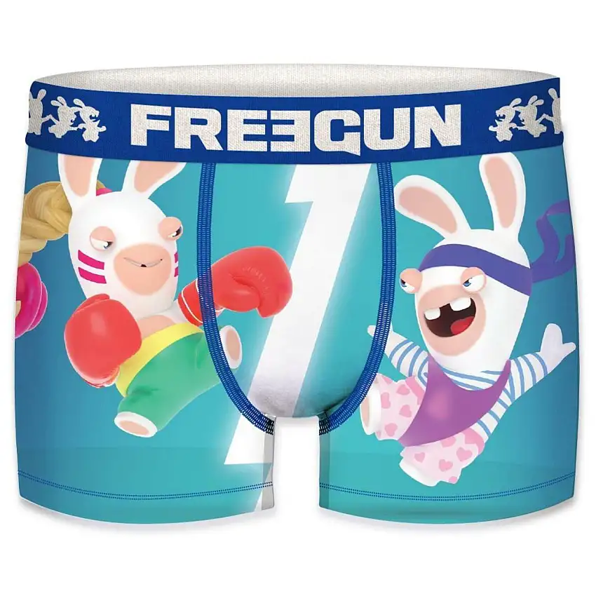 Boxer per bambini Freegun Lapins Crétins Street Fighter