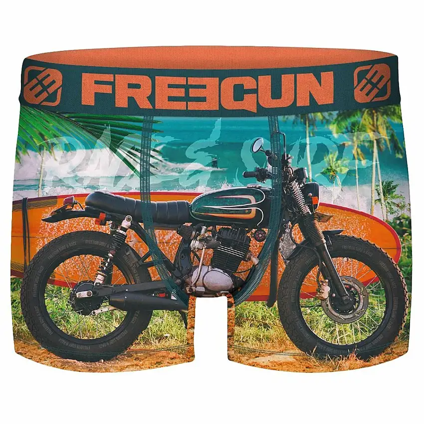 Boxer per bambini Freegun Summer Surf Vibes Moto