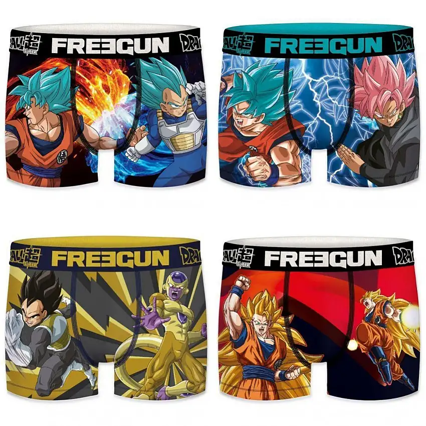 Boxer per bambini Freegun Dragon Ball Super (x4)