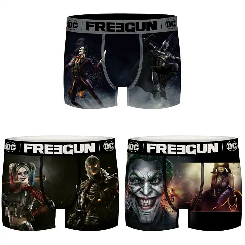 Boxer Freegun Dc Comics (x3)