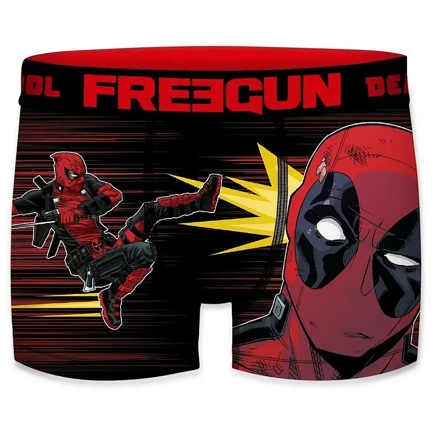 Boxer Freegun Deadpool (x4)