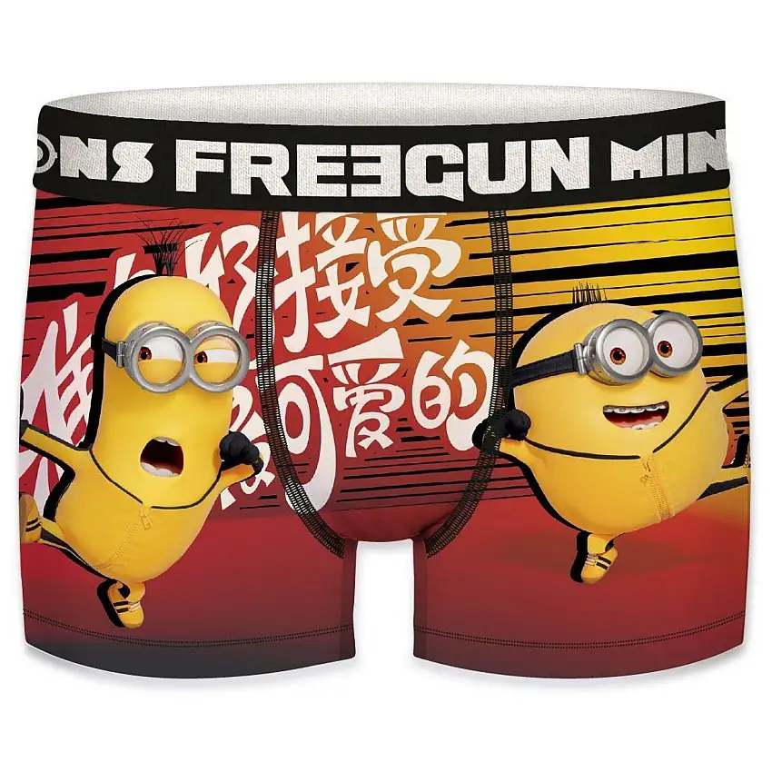 Boxer Freegun Les Minions Despicable Me (x4)