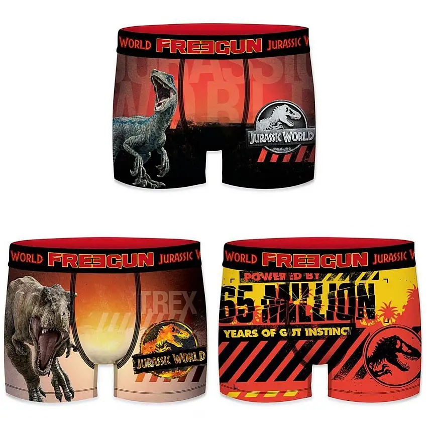 Boxer Freegun Jurassic World (x3)