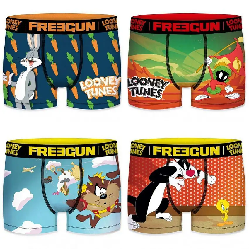 Boxer Freegun Looney Tunes (x4)