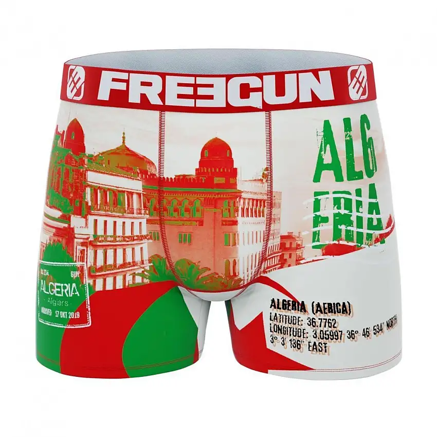 Boxer per bambini Freegun Flag & Cities Algeria