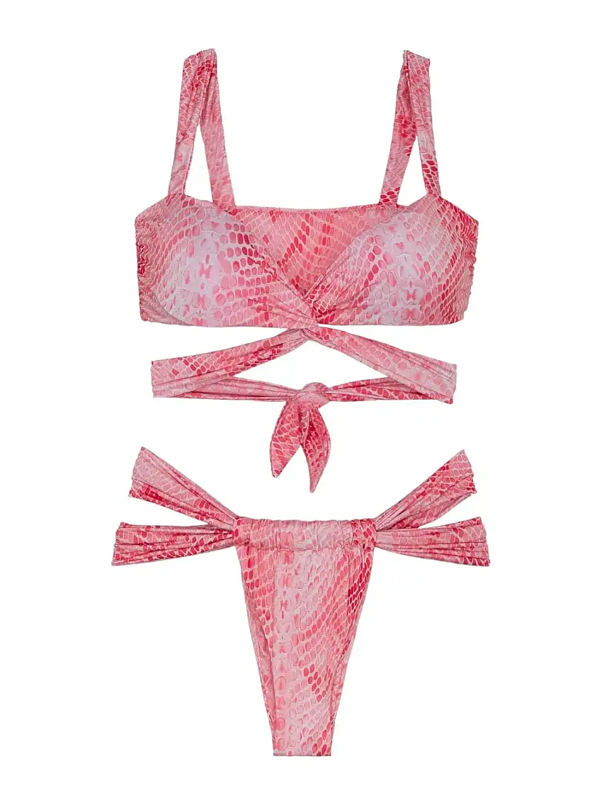 F**K Women's Swimsuit FK24-0011X13 Pink