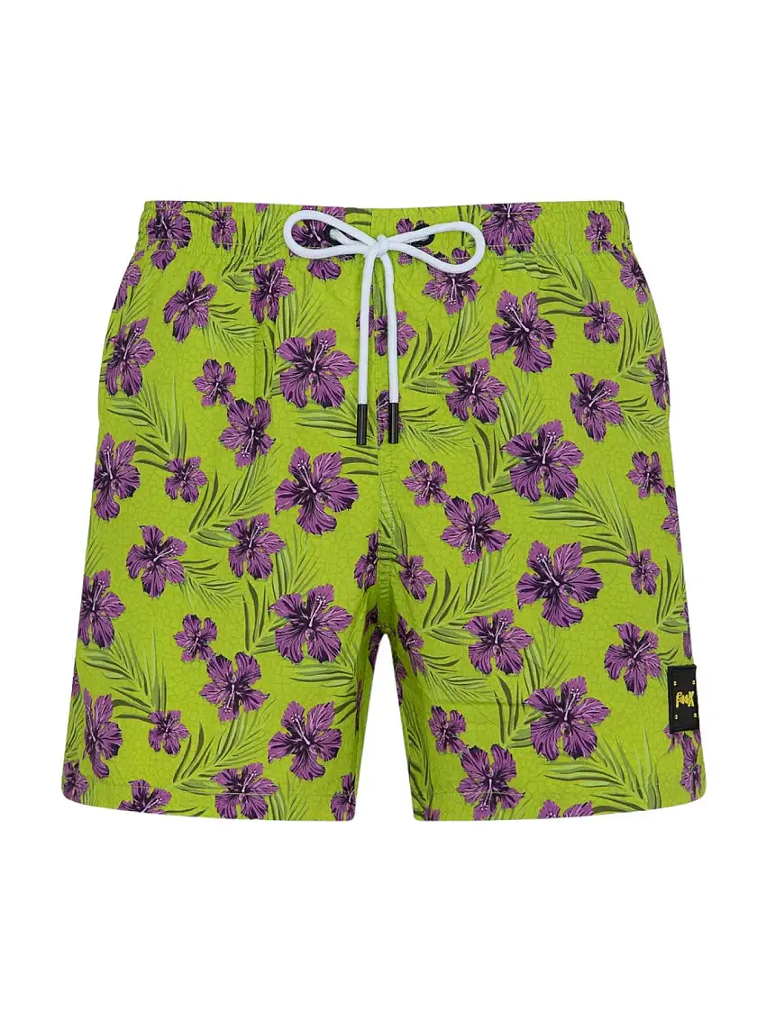 F**K Men's Swimsuit FK24-2050X14 Multicolor