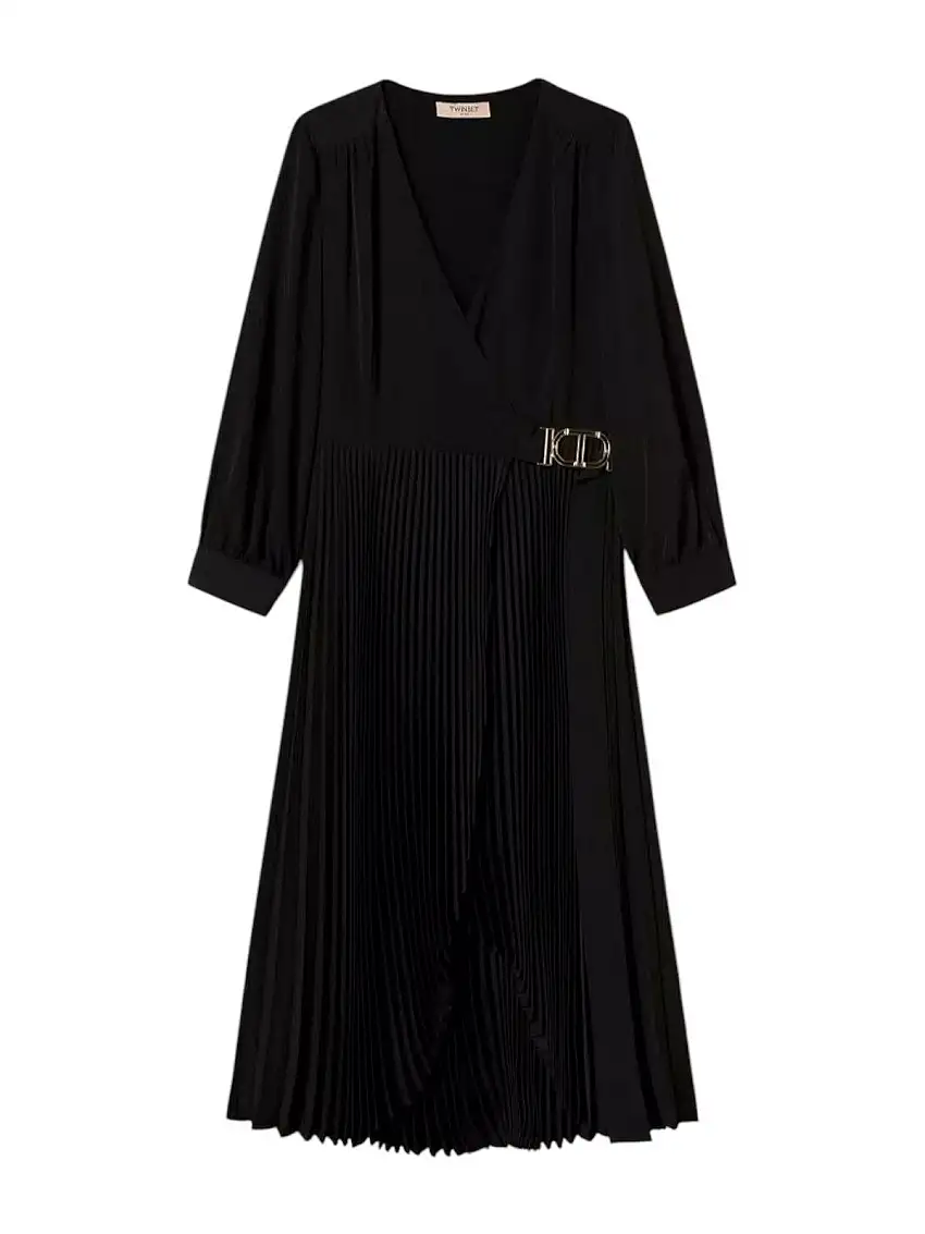 TWINSET Women's Dress 251TP2420 00006 Black