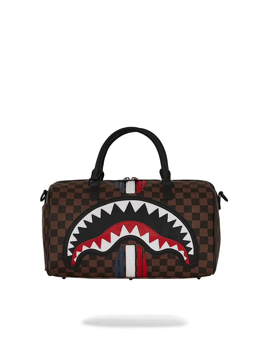 SPRAYGROUND Men's Bag MACHINE FRANCAISE MINI DUFFEL 910D7491NSZ Brown