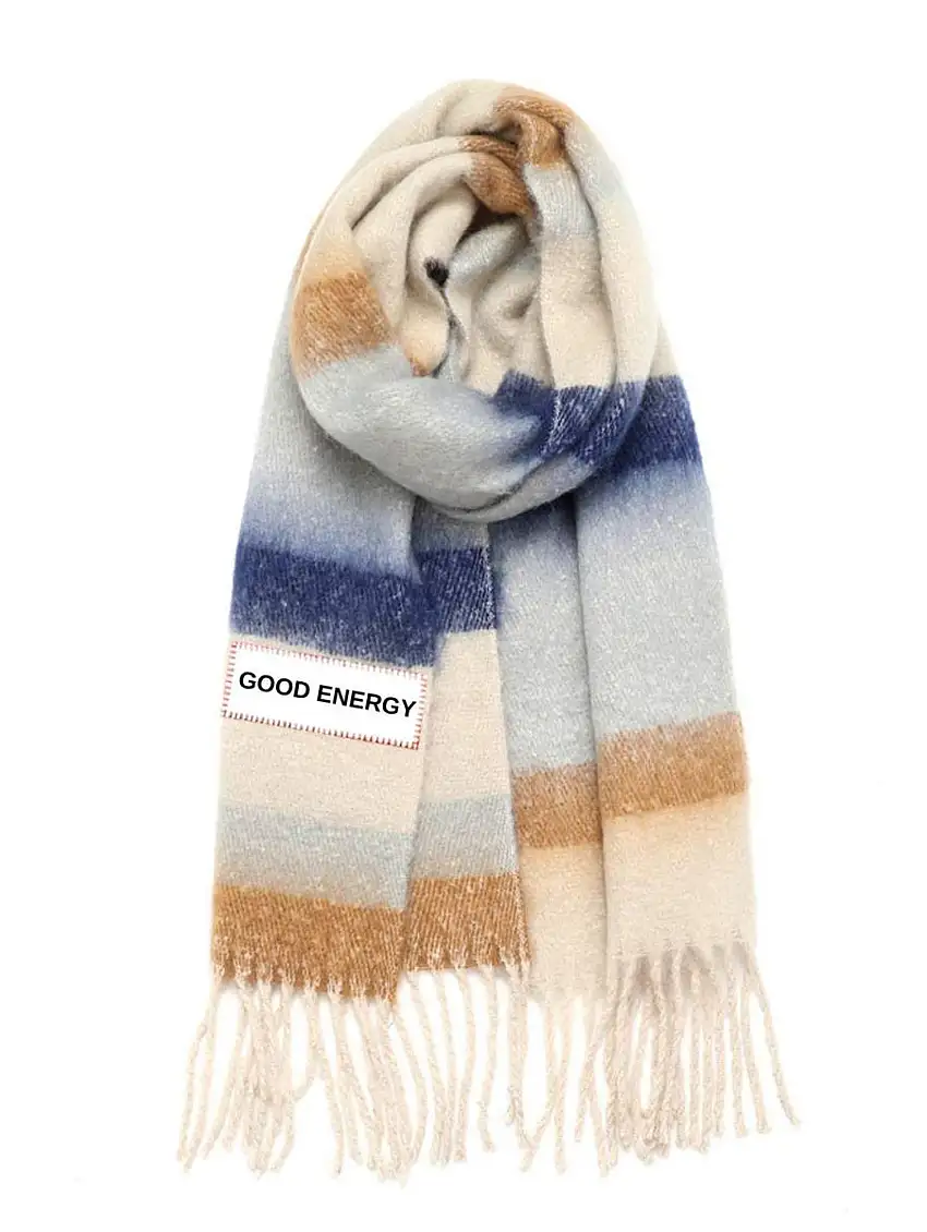 Maxi Sciarpa Good Energy Multicolore