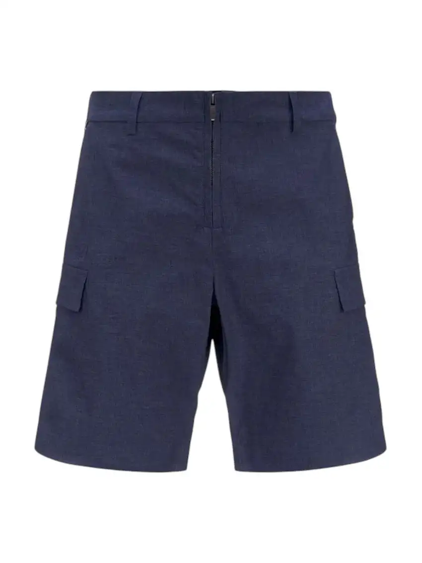 K-WAY Bermuda Men's BASTYEL SOFT DENIM K7133FW 867 Blue