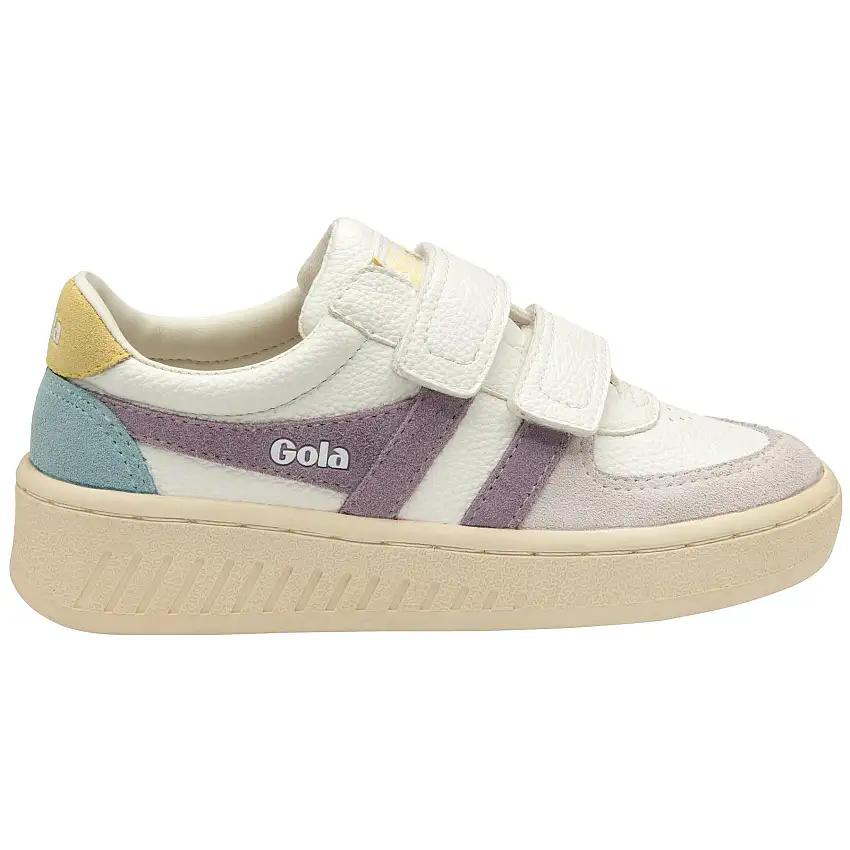 Scarpe da ginnastica da bambina Gola Classics Grandslam Trident
