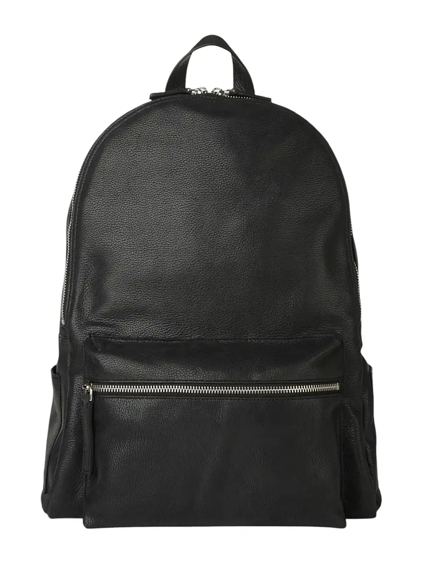 ORCIANI Men's Backpack CHEVRETTE WOVEN P00711 CHW NER Black