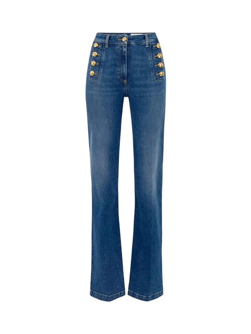 ELISABETTA FRANCHI Women's Jeans PJ83D51E2-139 Blue