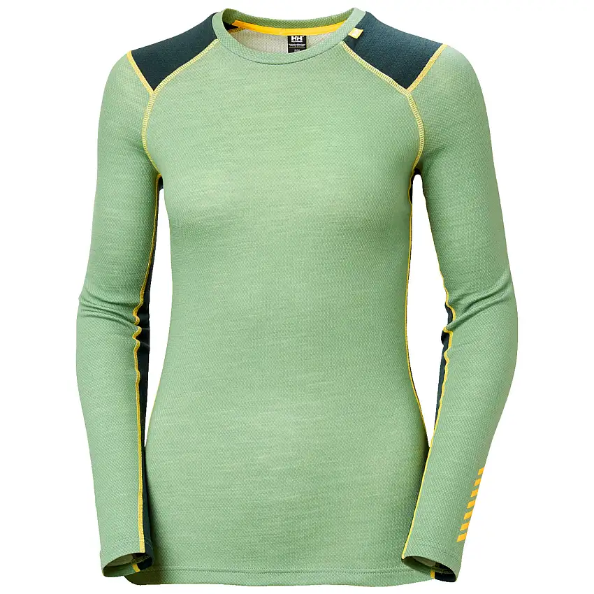 Maglia termica da donna in merino Helly Hansen Lifa Merino Midweight Crew