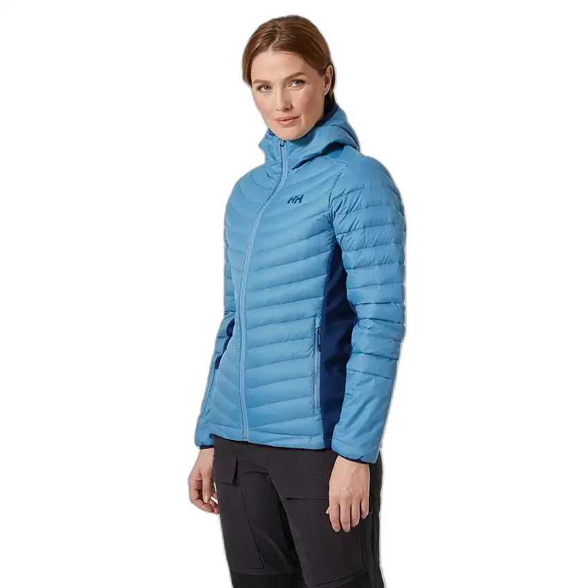 Piumino con cappuccio da donna Helly Hansen Verglass Hybrid ins