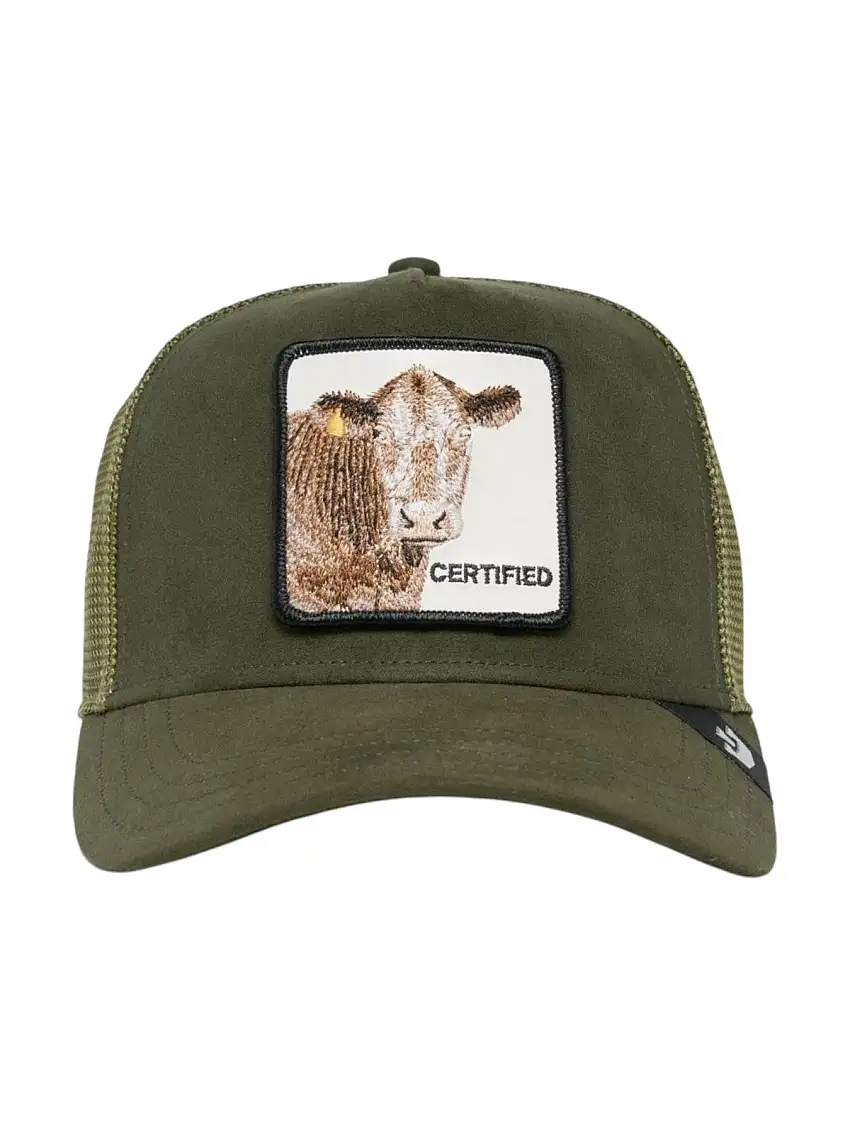 GOORIN BROS Men's Hat The Suede Cow 101-1867 MOS Green