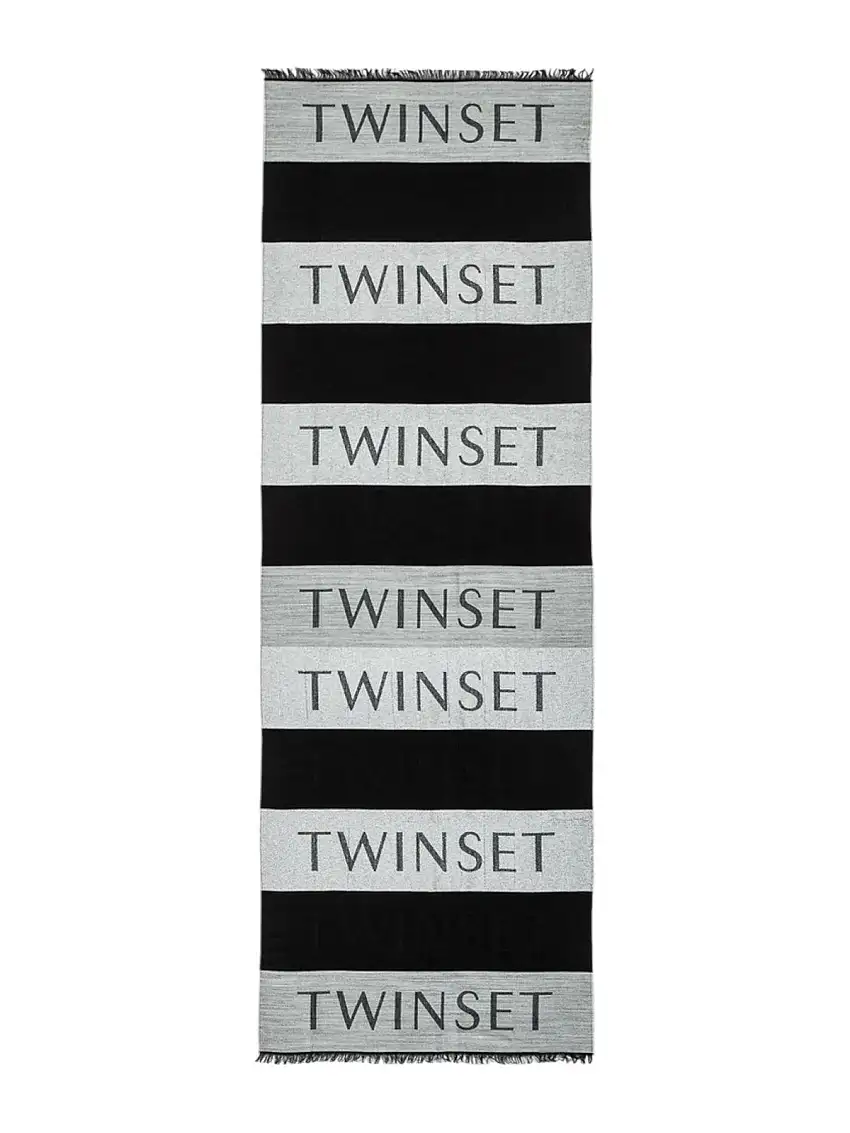 TWINSET Women's Scarf 242TO503A 00006 Black