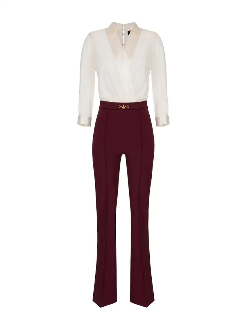 ELISABETTA FRANCHI Women's Tracksuit TU00546E2 CM8 White