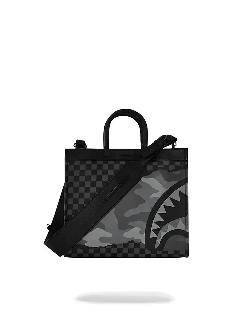 SPRAYGROUND Men's Bag SPLIT UP CAMO TEAR TORTUGA TOTE 910T6580NSZ Black