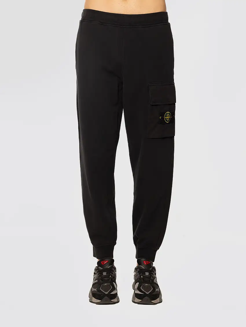 Pantalone Jogger Tinto in Capo Nero
