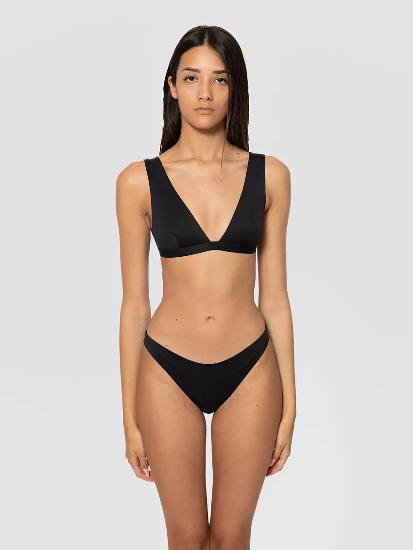 Top da Spiaggia Ofelia Nero