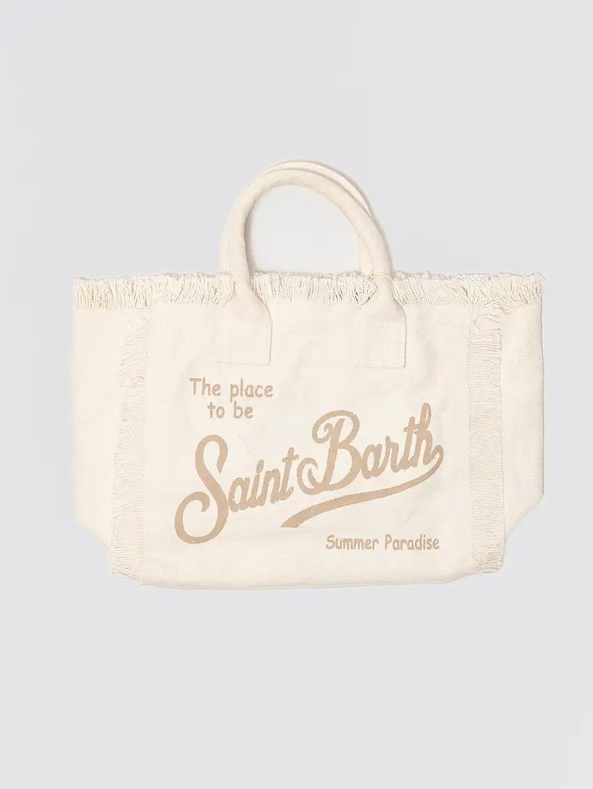 Borsa Colette in Canvas Bianco