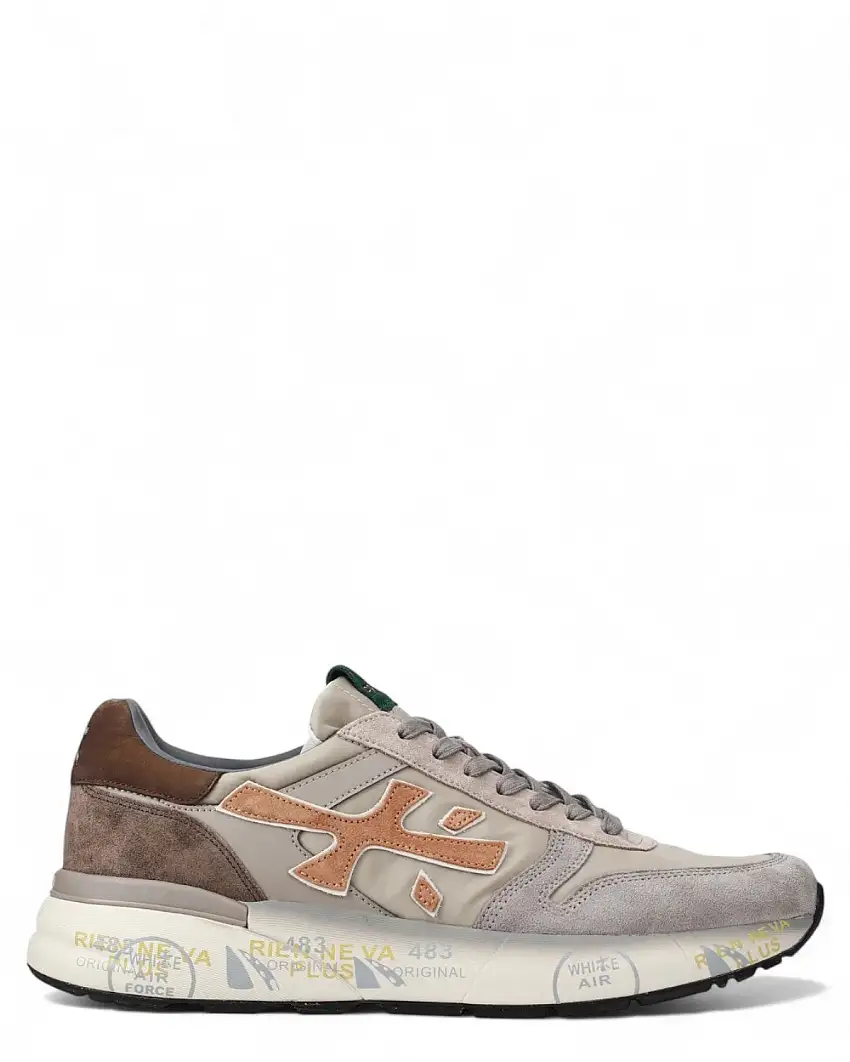 Sneakers Uomo Premiata Mick 7715 in Taupe