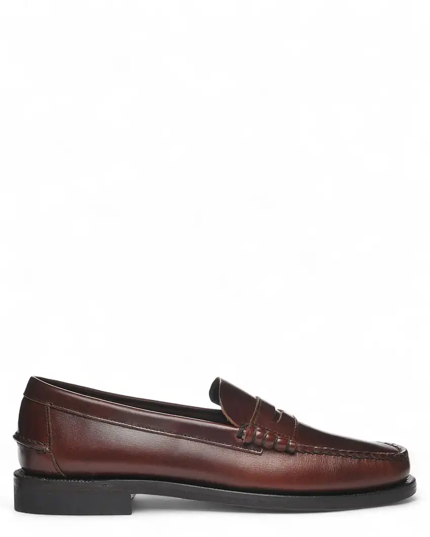 SEBAGO Classic Dan Waxy mocassini in pelle impermeabile | Vittorio Citro - Dal 1920