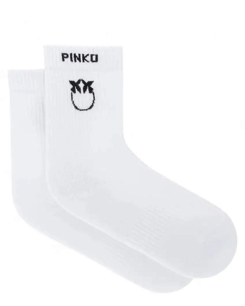 Calzini Elasticizzati con Logo PINKO