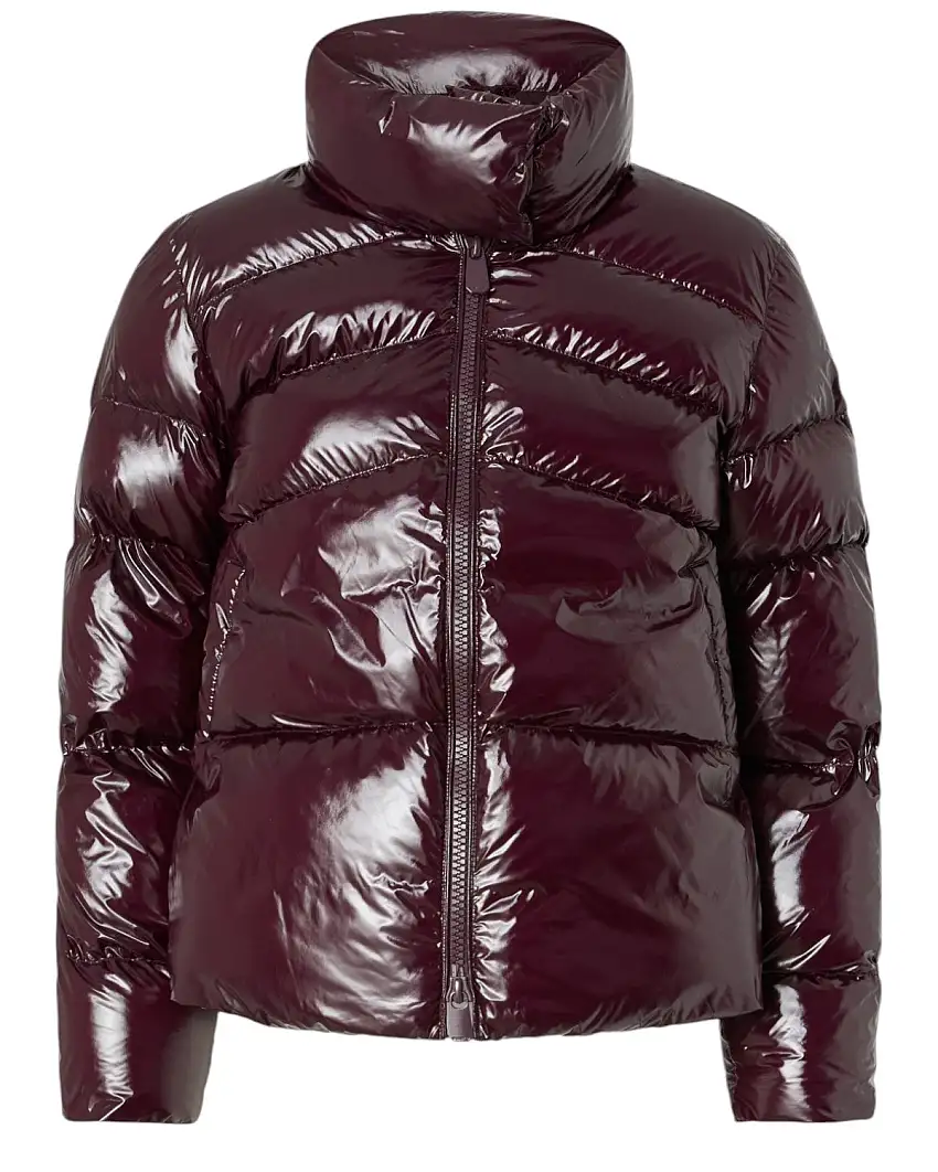 Piumino Caban Love Birds in Nylon Lucido