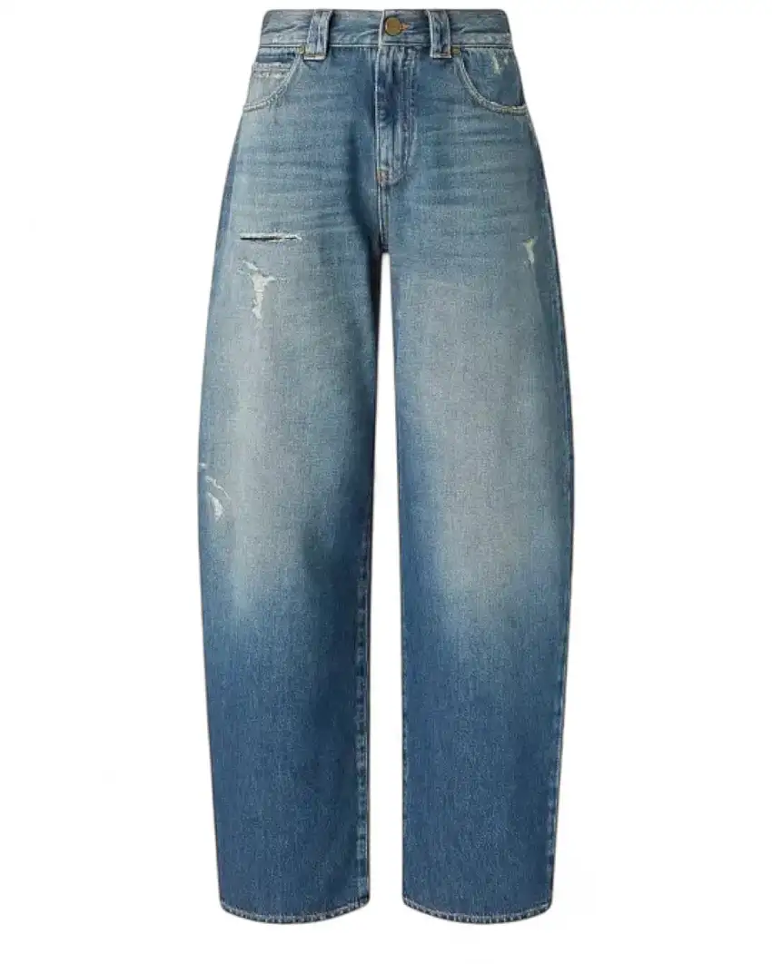 Jeans Balloon Fit Distressed Pinko unici