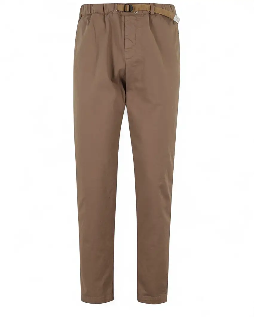 White Sand Pantalone Uomo Marrone con Fibbia – Eleganza Casual