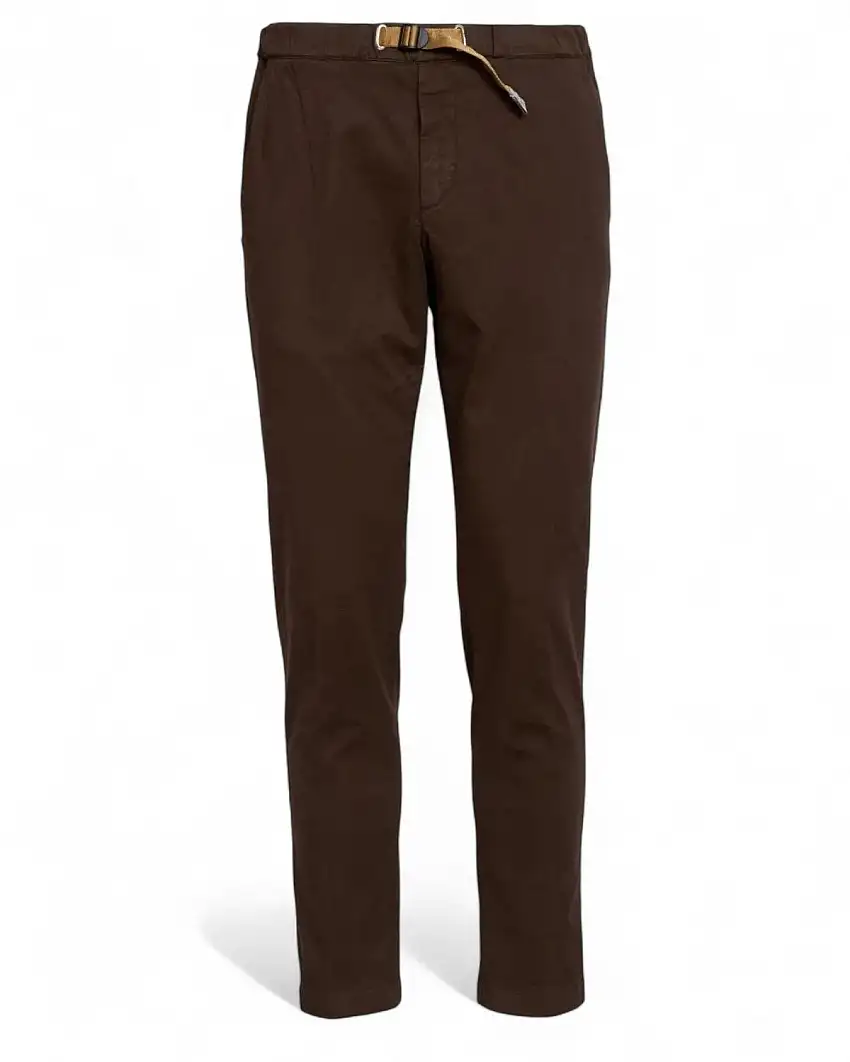 Pantaloni con Vita Elasticizzata e Fibbia