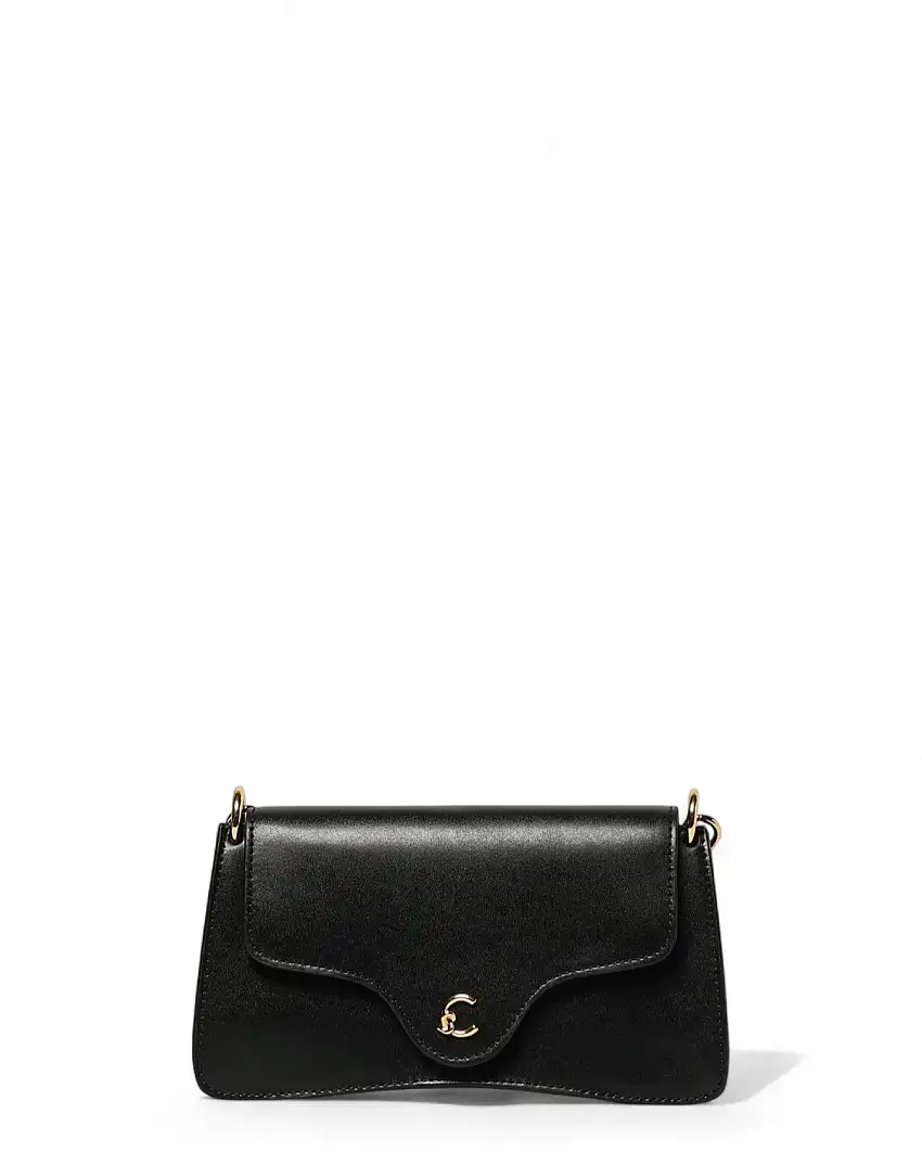 Borsa C-Me Calf in Pelle Liscia con Tracolla