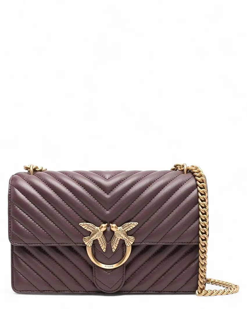 Borsa a tracolla Love Bag Pinko matelassé chevron