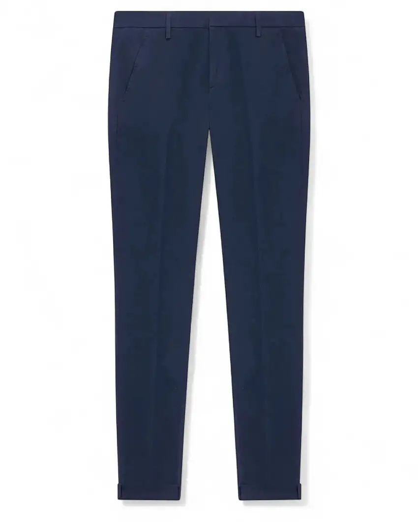 Pantaloni Gaubert slim in gabardina stretch